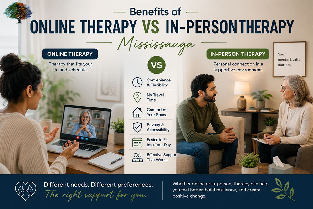 Benefits of Online Therapy vs In-Person Therapy
