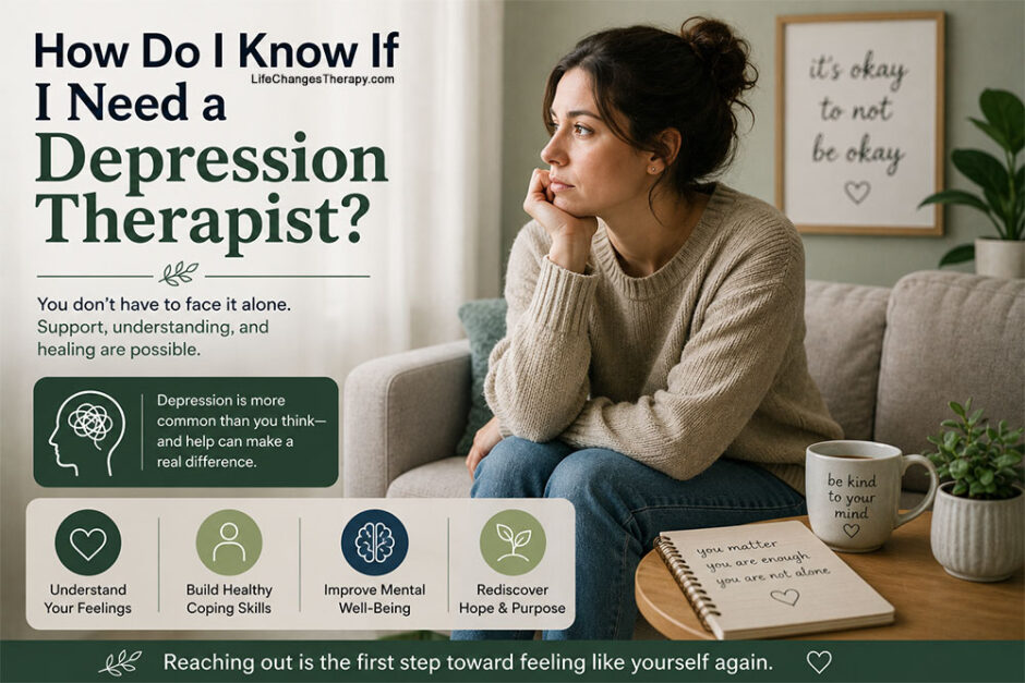 How Do I know if I need a Depression Therapist