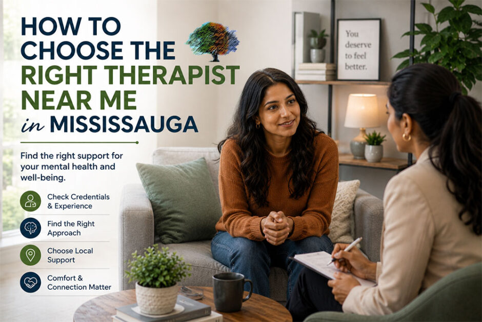 How to Choose the Right Therapist Near Me in Mississauga