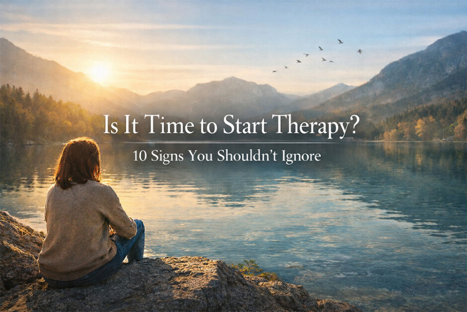 Is It Time to Start Therapy? 10 Signs You Shouldn’t Ignore