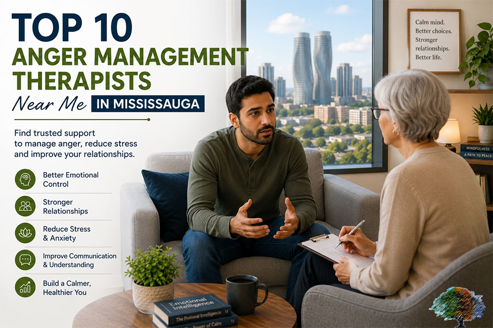 Top 10 Anger Management Therapists Near Me in Mississauga