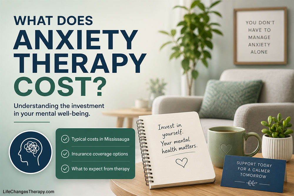 What Does Anxiety Therapy in Mississauga Cost?